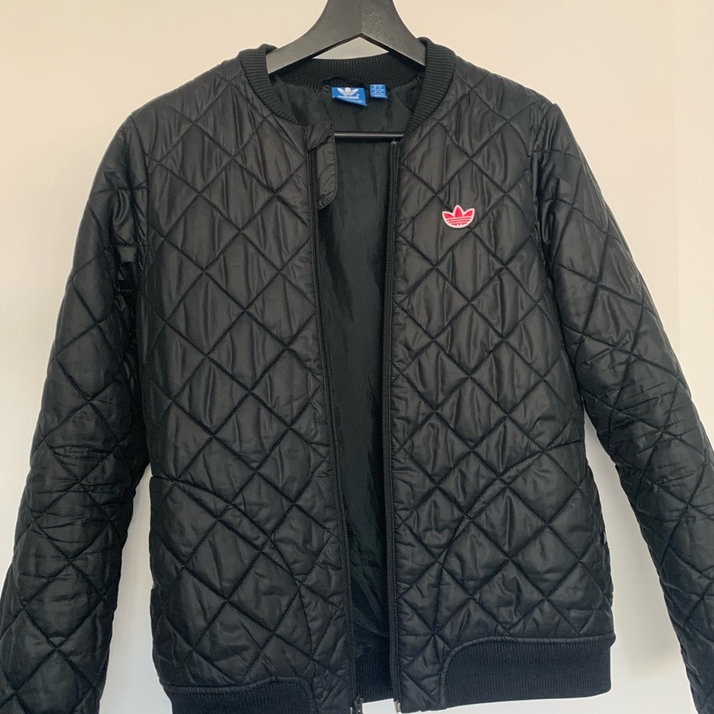 Adidas Black Quilted Women’s Jacket